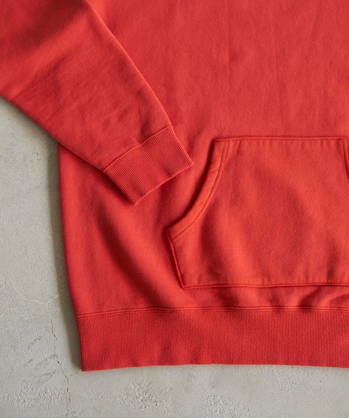 note et silence （ノートエシロンス）の「*◇et sort. コールドダイ裏毛スウェット（スウェット・レディース・オレンジ/アイボリー/ミント・FREE）」の8枚目の写真