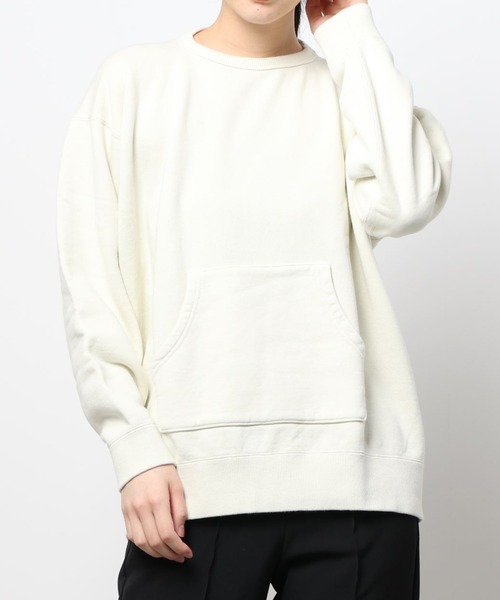 note et silence （ノートエシロンス）の「*◇et sort. コールドダイ裏毛スウェット（スウェット・レディース・オレンジ/アイボリー/ミント・FREE）」の14枚目の写真