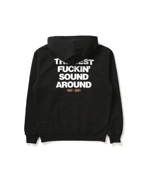 UNION(ユニオン)の「SOUND CLASH HOODIE UNION ユニオン(パーカー・メンズ・ブラック・SMALL/MEDIUM/LARGE/X-LARGE)」の4枚目の写真