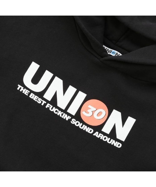 UNION(ユニオン)の「SOUND CLASH HOODIE UNION ユニオン(パーカー・メンズ・ブラック・SMALL/MEDIUM/LARGE/X-LARGE)」の6枚目の写真