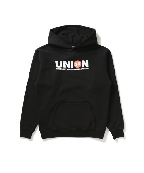 UNION(ユニオン)の「SOUND CLASH HOODIE UNION ユニオン(パーカー・メンズ・ブラック・SMALL/MEDIUM/LARGE/X-LARGE)」の9枚目の写真