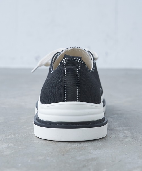 ADAMASTE（アダマスト）の「レイヤードシャークソールスニーカー（スニーカー・メンズ・ブラック/ベージュ/ホワイト・SMALL/MEDIUM/LARGE）」の11枚目の写真