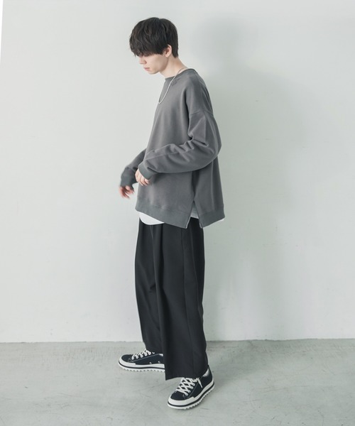 ADAMASTE（アダマスト）の「レイヤードシャークソールスニーカー（スニーカー・メンズ・ブラック/ベージュ/ホワイト・SMALL/MEDIUM/LARGE）」の13枚目の写真