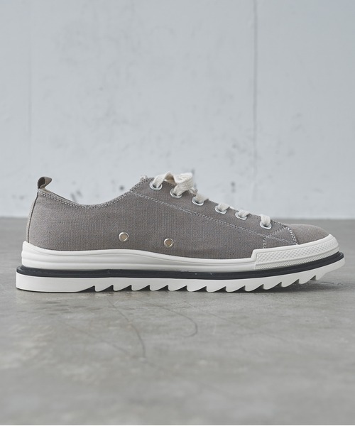 ADAMASTE（アダマスト）の「レイヤードシャークソールスニーカー（スニーカー・メンズ・ブラック/ベージュ/ホワイト・SMALL/MEDIUM/LARGE）」の18枚目の写真