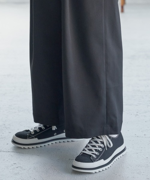 ADAMASTE（アダマスト）の「レイヤードシャークソールスニーカー（スニーカー・メンズ・ブラック/ベージュ/ホワイト・SMALL/MEDIUM/LARGE）」の7枚目の写真