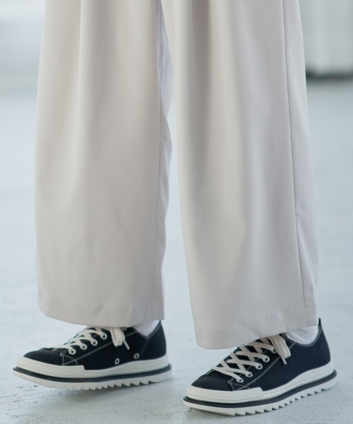 ADAMASTE（アダマスト）の「レイヤードシャークソールスニーカー（スニーカー・メンズ・ブラック/ベージュ/ホワイト・SMALL/MEDIUM/LARGE）」の6枚目の写真