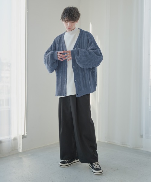 ADAMASTE（アダマスト）の「レイヤードシャークソールスニーカー（スニーカー・メンズ・ブラック/ベージュ/ホワイト・SMALL/MEDIUM/LARGE）」の12枚目の写真