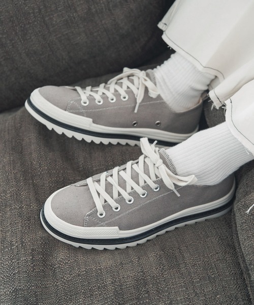 ADAMASTE（アダマスト）の「レイヤードシャークソールスニーカー（スニーカー・メンズ・ブラック/ベージュ/ホワイト・SMALL/MEDIUM/LARGE）」の22枚目の写真