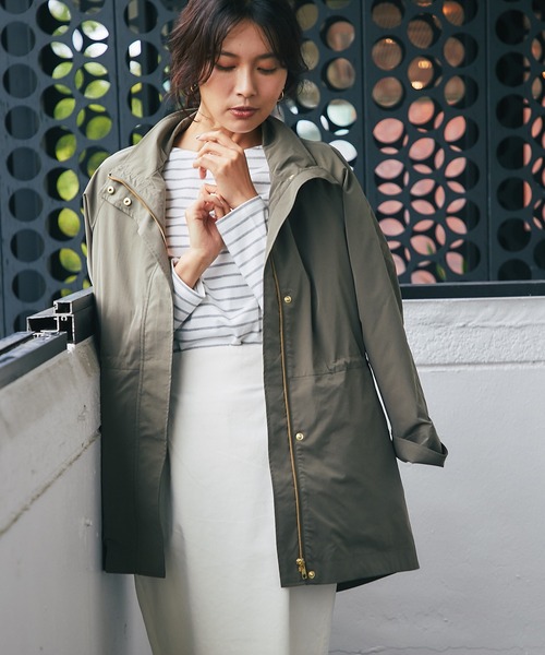 RIVE DROITE（リヴドロワ）の「細見えもキレイ見えも叶う　コーデュロイナロースカート（スカート・レディース・ベージュ/オフホワイト/カーキ・38/36）」の10枚目の写真