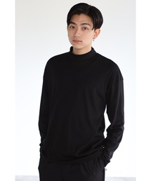CREARE -LINO- | モックネック ロングスリーブ Tシャツ/ロンT インナー(Tシャツ/カットソー)