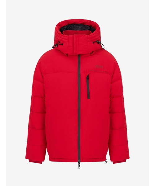 ARMANI EXCHANGE(アルマーニエクスチェンジ)の「【A|X アルマーニ エクスチェンジ】≪30周年記念アイテム≫1991&ロゴ パファーブルゾン フーディ(リサイクルポリエステル)(ブルゾン・メンズ・レッド系その他/ホワイト・X-SMALL/X-LARGE/MEDIUM/LARGE/SMALL)」の13枚目の写真