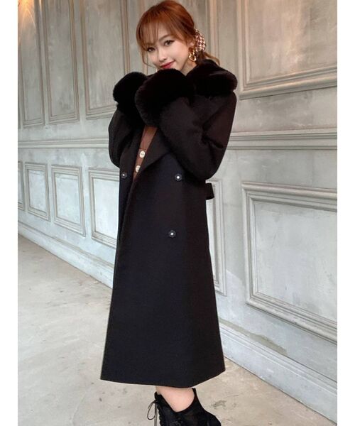 RESEXXY(リゼクシー)の「レディファーコート(その他アウター・レディース・ベージュ/モカ/ブラック・FREE)」の9枚目の写真