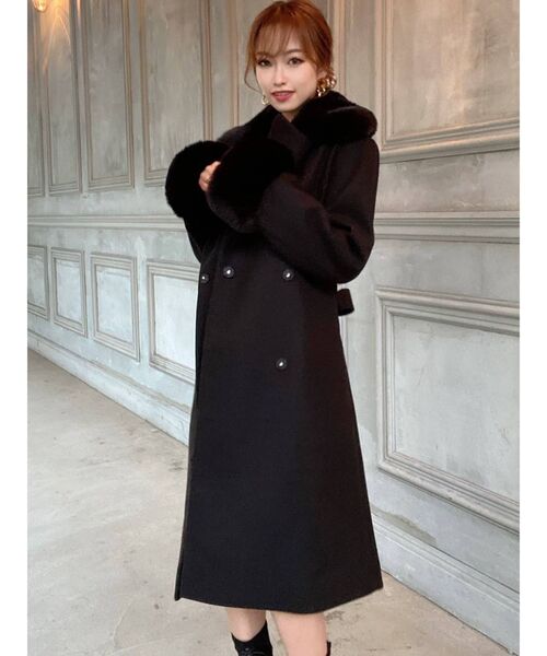 RESEXXY(リゼクシー)の「レディファーコート(その他アウター・レディース・ベージュ/モカ/ブラック・FREE)」の10枚目の写真