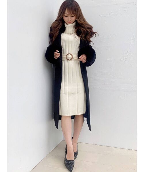 RESEXXY(リゼクシー)の「レディファーコート(その他アウター・レディース・ベージュ/モカ/ブラック・FREE)」の15枚目の写真