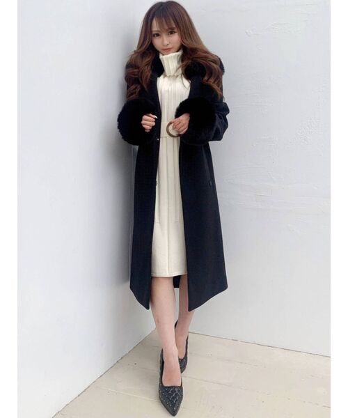 RESEXXY(リゼクシー)の「レディファーコート(その他アウター・レディース・ベージュ/モカ/ブラック・FREE)」の16枚目の写真