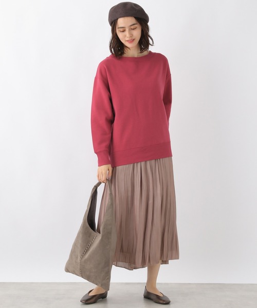 LEPSIM（レプシィム）の「【選べる丈シリーズ】光沢プリーツスカーチョ[2021秋冬]　219650（その他パンツ・レディース・ベージュ/グレー/ブルー/グレイッシュベージュ・FREE/TALL）」の8枚目の写真