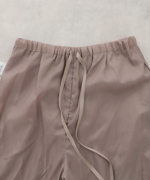 LEPSIM（レプシィム）の「【選べる丈シリーズ】光沢プリーツスカーチョ[2021秋冬]　219650（その他パンツ・レディース・ベージュ/グレー/ブルー/グレイッシュベージュ・FREE/TALL）」の22枚目の写真