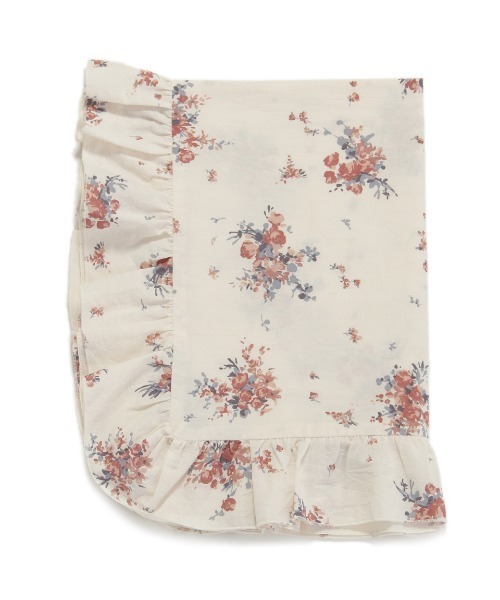 ラス1☆ ジェラートピケ ONLINE限定 花柄3点SETダブル BLU