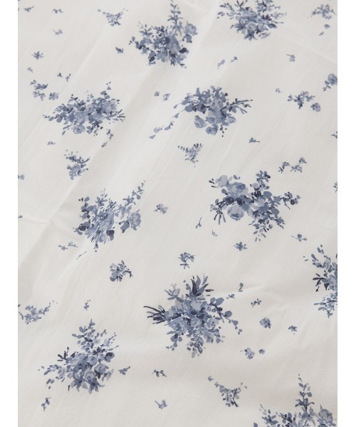 ラス1☆ ジェラートピケ ONLINE限定 花柄3点SET ダブル BLU 【公式通販】