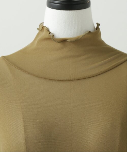 RAY CASSIN（レイカズン）の「メッシュシアータートル（Tシャツ/カットソー・レディース・ブラウン/ライトカーキ/キナリ・FREE）」の22枚目の写真