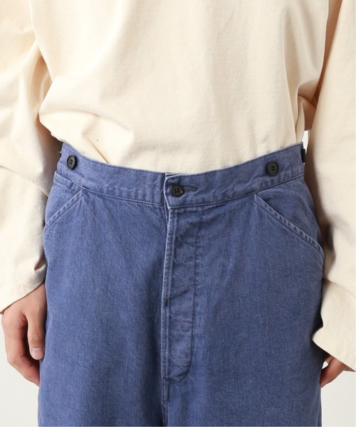JOURNAL STANDARD J.S HOMESTEAD(ジャーナルスタンダードホームステッド)の「VATDYE DENIM EURO WORKER PANTS(デニムパンツ・メンズ・ブルー系その他・MEDIUM/LARGE)」の6枚目の写真