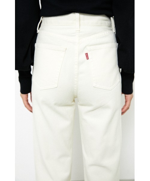 LAGUA GEM(ラグアジェム)の「LOTO COLOR FLARE DENIM(デニムパンツ・レディース・ダークグリーン/ホワイト・22inch/24inch/23inch/26inch/25inch)」の11枚目の写真