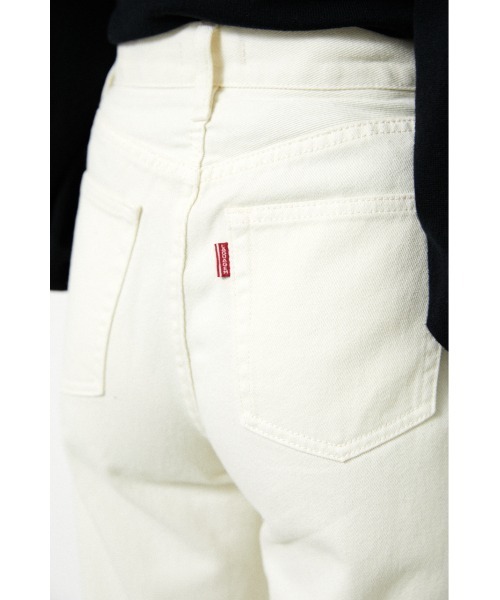 LAGUA GEM(ラグアジェム)の「LOTO COLOR FLARE DENIM(デニムパンツ・レディース・ダークグリーン/ホワイト・22inch/24inch/23inch/26inch/25inch)」の12枚目の写真