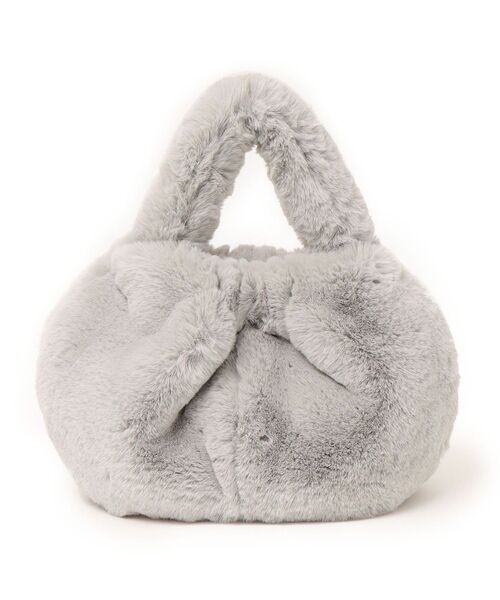 【SHIPS別注】VIOLAd’ORO:フェイクファーワンハンドルバッグ