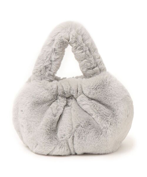 【SHIPS別注】VIOLAd’ORO:フェイクファーワンハンドルバッグ