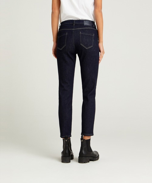 SISLEY（シスレー）の「ストレッチスキニーデニムパンツ(PAPEETE)（デニムパンツ・レディース・ダークインディゴブルー・27inch/26inch/25inch/28inch）」の5枚目の写真