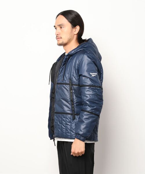Reebok(リーボック)の「アウターウェア コア パッディド ジャケット / Outerwear Core Padded Jacket(ダウンジャケット/コート・メンズ・ブラック/ネイビー・MEDIUM/XX-LARGE/LARGE/XXX-LARGE/X-LARGE/SMALL)」の13枚目の写真