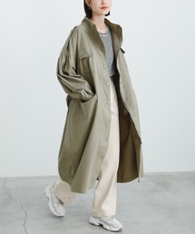 select MOCA（セレクトモカ）の「ダブルポケットパフスリーブトレンチコート（トレンチコート）」
