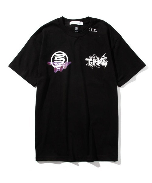 THE inc.（ザ インク）の「KINJAZ×The Incorporated/キンジャズ×インコーポレーテッド/T-Shirts（Tシャツ/カットソー・メンズ・ホワイト/ブラック・MEDIUM/LARGE/X-LARGE）」の2枚目の写真