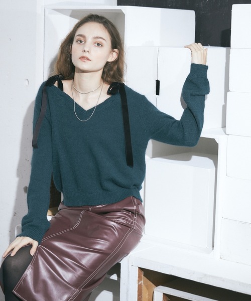 DRWCYS（ドロシーズ）の「ロングチェーンネックレス（ネックレス・レディース・シルバー/ピンク・FREE）」の4枚目の写真