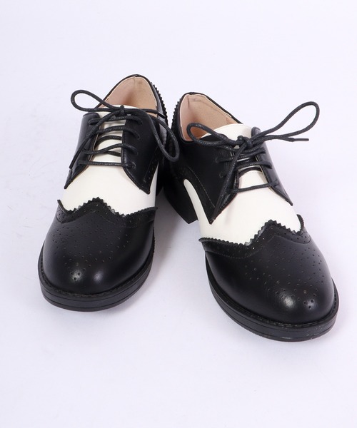 セール】AAA+Feminine ローヒール軽量ウイングチップ