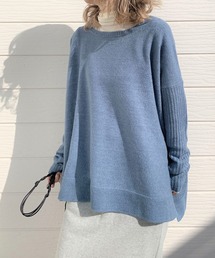 Q | もちもちリラックスニット(ニット/セーター)