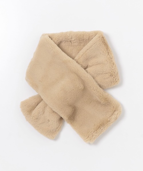 URBAN RESEARCH DOORS（アーバンリサーチドアーズ）の「エコファーティペット（マフラー・レディース・ベージュ系その他/ライトベージュ・ONE）」の4枚目の写真