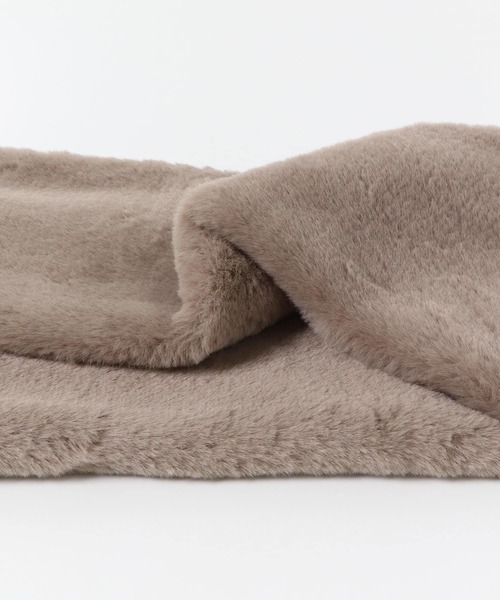 URBAN RESEARCH DOORS（アーバンリサーチドアーズ）の「エコファーティペット（マフラー・レディース・ベージュ系その他/ライトベージュ・ONE）」の5枚目の写真