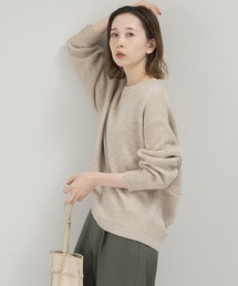 URBAN RESEARCH ROSSO | バックボリューム切替ニット(ニット/セーター)