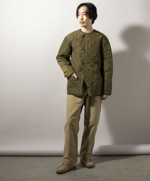 GLOSTER(グロスター)の「【Kinloch Anderson/キンロック・アンダーソン】QUILTED LINNER JACKET キルティングライナージャケット(ブルゾン・メンズ・ブラック/オリーブ・40/38)」の19枚目の写真