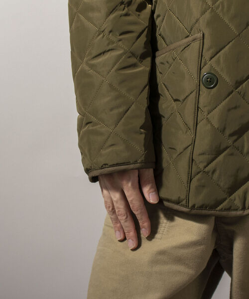 GLOSTER(グロスター)の「【Kinloch Anderson/キンロック・アンダーソン】QUILTED LINNER JACKET キルティングライナージャケット(ブルゾン・メンズ・ブラック/オリーブ・40/38)」の11枚目の写真