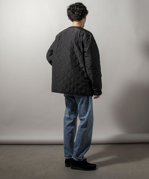 GLOSTER(グロスター)の「【Kinloch Anderson/キンロック・アンダーソン】QUILTED LINNER JACKET キルティングライナージャケット(ブルゾン・メンズ・ブラック/オリーブ・40/38)」の8枚目の写真