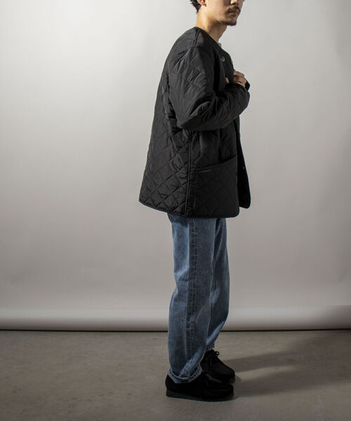 GLOSTER(グロスター)の「【Kinloch Anderson/キンロック・アンダーソン】QUILTED LINNER JACKET キルティングライナージャケット(ブルゾン・メンズ・ブラック/オリーブ・40/38)」の14枚目の写真
