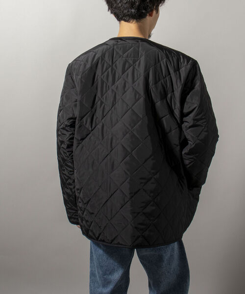 GLOSTER(グロスター)の「【Kinloch Anderson/キンロック・アンダーソン】QUILTED LINNER JACKET キルティングライナージャケット(ブルゾン・メンズ・ブラック/オリーブ・40/38)」の20枚目の写真