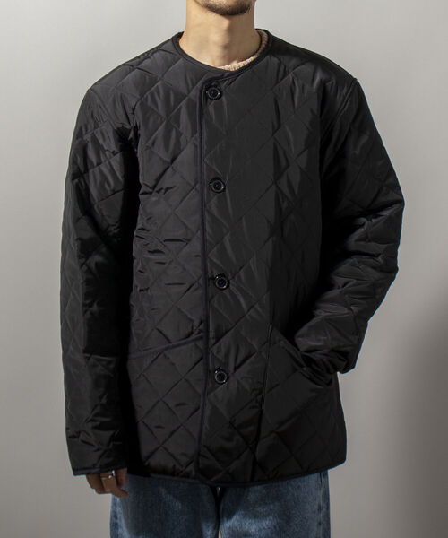 GLOSTER(グロスター)の「【Kinloch Anderson/キンロック・アンダーソン】QUILTED LINNER JACKET キルティングライナージャケット(ブルゾン・メンズ・ブラック/オリーブ・40/38)」の15枚目の写真