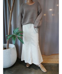 TRUNC | Color Twill Skirt(スカート)