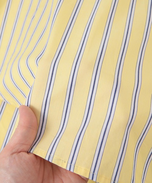 titivate（ティティベイト）の「ﾋﾞｯｸﾞｼﾙｴｯﾄｼｬﾂﾌﾞﾗｳｽ（シャツ/ブラウス・レディース・オフホワイト/ブルー系その他/パープル系その他/イエロー系その他・S/M）」の14枚目の写真