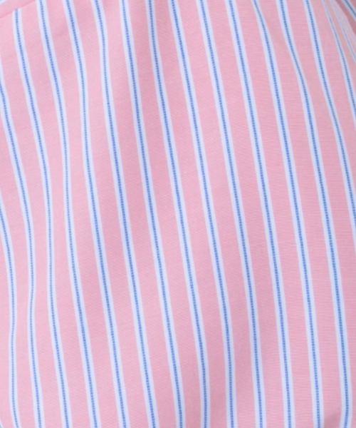 nemne store(ネンネストア)の「マルチストライプショートシャツ(シャツ/ブラウス・レディース・ブルー系その他/ピンク系その他/ベージュ系その他・フリー)」の20枚目の写真