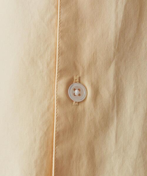 Steven Alan(スティーブンアラン)の「<Steven Alan> G/DYE PIN OX SINGLE NEEDLE SHIRT-LOOSE/シャツ(シャツ/ブラウス・メンズ・ライム/イエロー/ナチュラル・S/L/M/XL)」の9枚目の写真