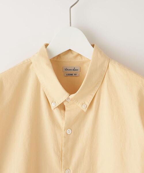 Steven Alan(スティーブンアラン)の「<Steven Alan> G/DYE PIN OX SINGLE NEEDLE SHIRT-LOOSE/シャツ(シャツ/ブラウス・メンズ・ライム/イエロー/ナチュラル・S/L/M/XL)」の17枚目の写真